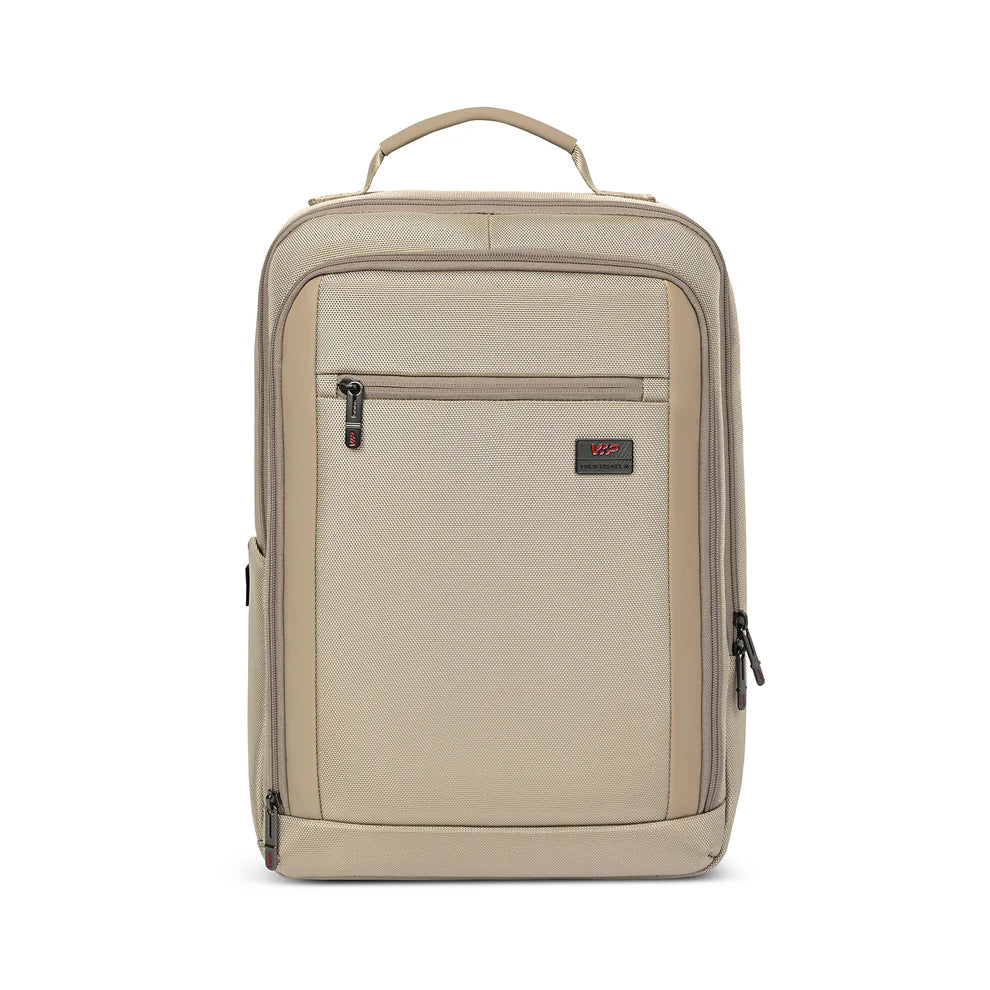 VIP VOGUE 04 Laptop Expander Backpack Beige