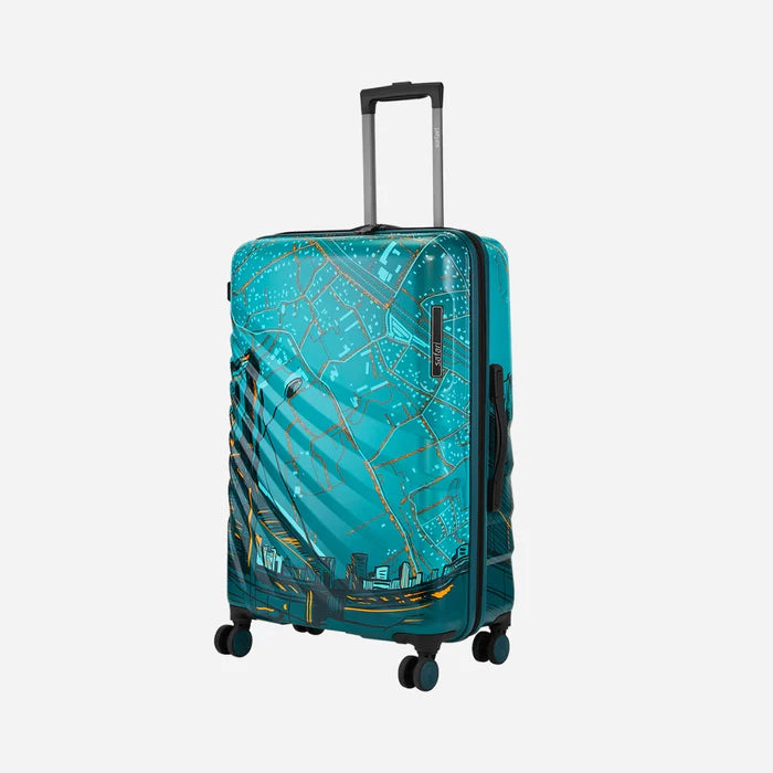 Safari Brooklyn Printed Teal Trolley