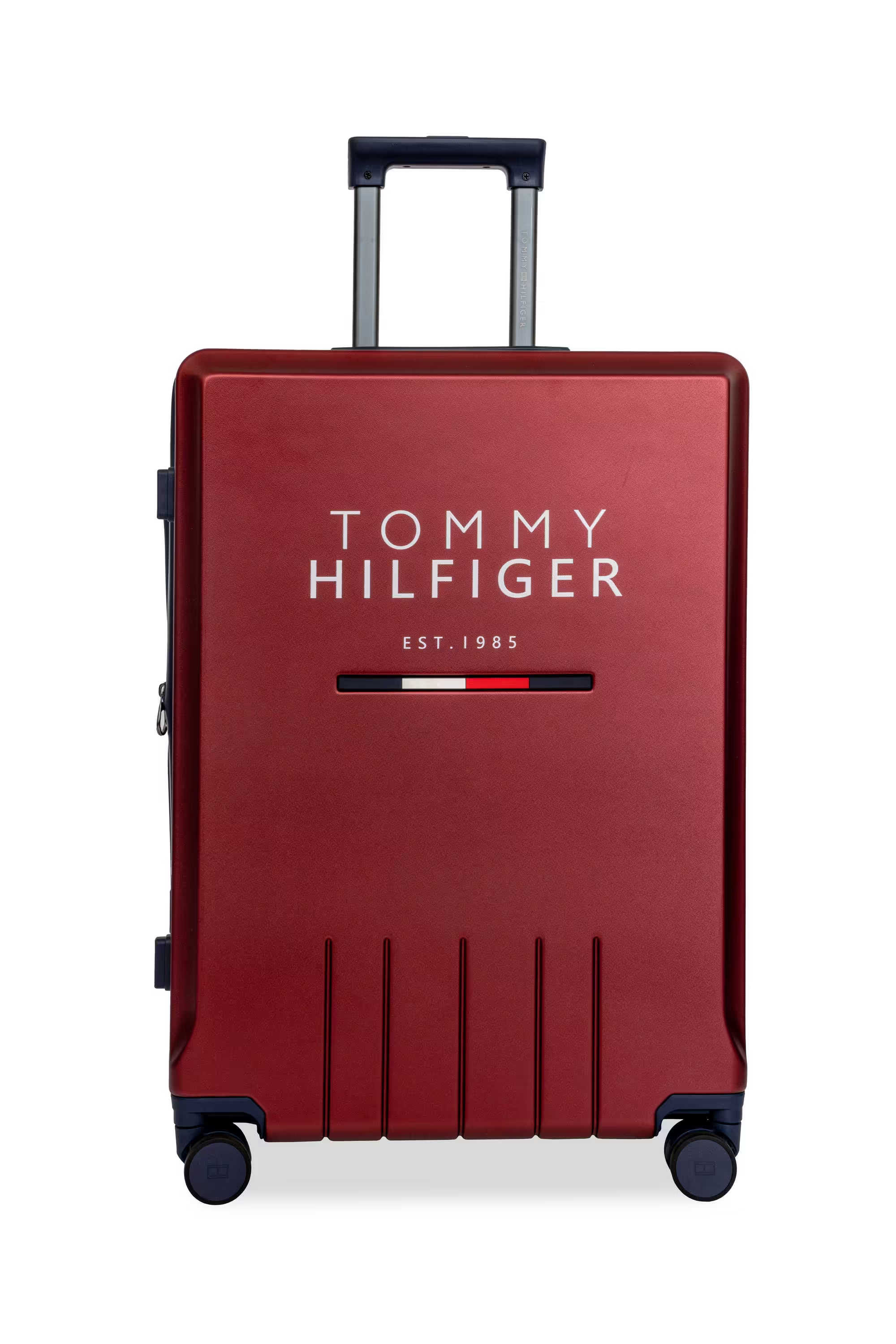 TOMMY HILFIGER Zipper Broadway Pu Unisex Casual Wear Hard Trolley