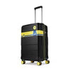 WHISTLE PODU JET BLACK HARD CASE LUGGAGE TROLLEY BAG